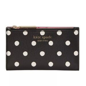 Kate Spade Spencer Sunshine Dot Small Slim Bifold Wallet